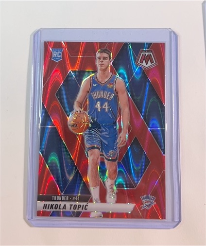 2024-25 Panini Mosaic #242 Nikola Topic — front