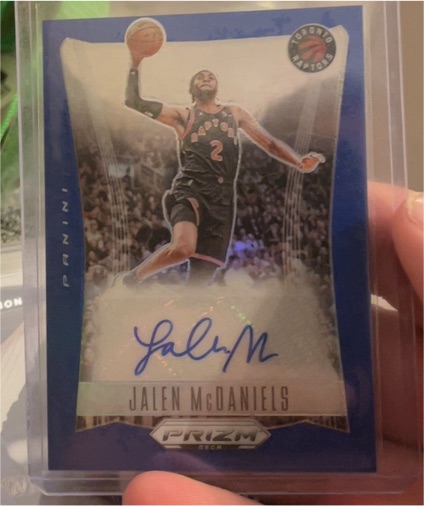 2023-24 Panini Prizm DECA #DS-JMC Jalen McDaniels — front