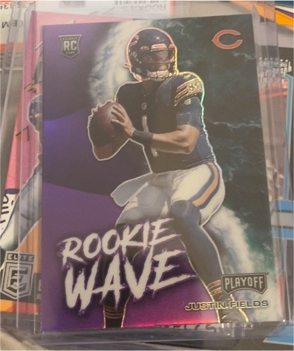 2021 Panini Playoff Rookie Wave #RW-JFI Justin Fields — front