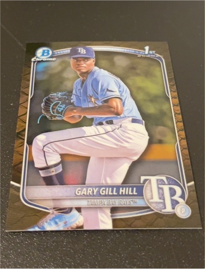 2025 Bowman Chrome Prospects #BCP-55 Gary Gill Hill — front