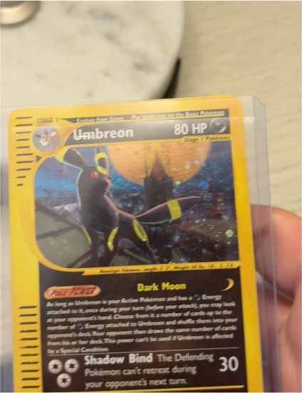 2003 Pokémon Aquapolis #H29 Umbreon — front