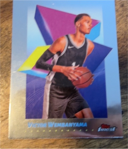 2024-25 Topps Finest #83 Victor Wembanyama — front