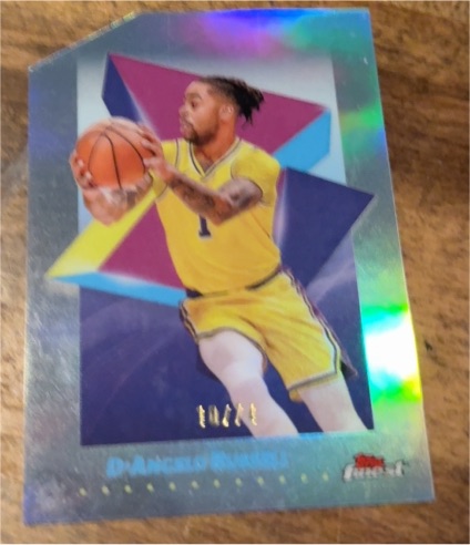 2024-25 Topps Finest #46 D'Angelo Russell — front