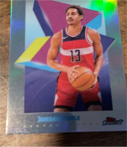 2024-25 Topps Finest #13 Jordan Poole — front