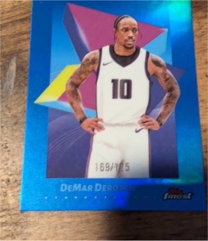 2024-25 Topps Finest #79 DeMar DeRozan — front