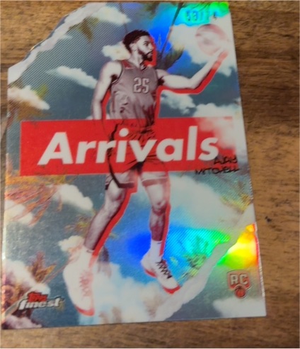 2024-25 Topps Finest #A-29 Ajay Mitchell Arrivals — front