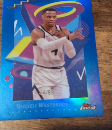 2024-25 Topps Finest #14 Russell Westbrook — front