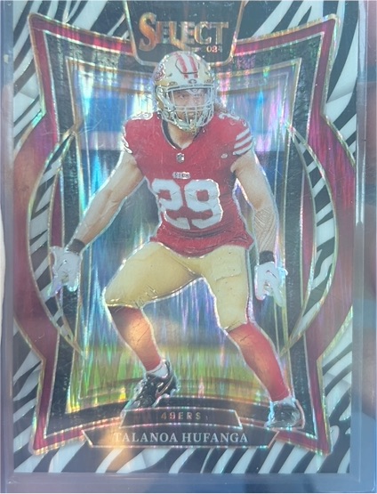 2024 Panini Select #46 Talanoa Hufanga — front