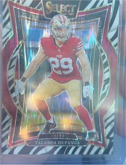 2024 Panini Select #46 Talanoa Hufanga — front