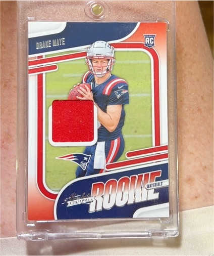 2024 Panini Absolute #ARM-DME Drake Maye — front