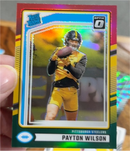 2024 Panini Donruss Optic #342 Payton Wilson — front