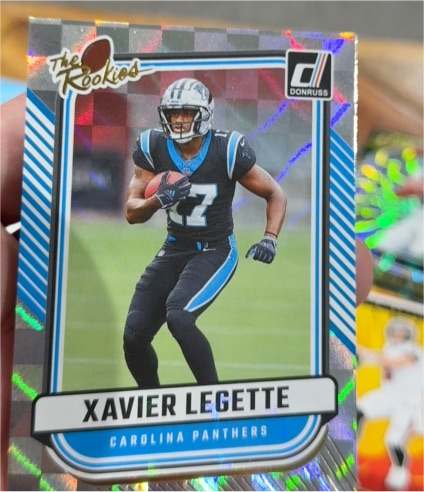 2024 Donruss The Rookies #TR-21 Xavier Legette — front