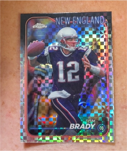 2024 Topps Chrome #120 Tom Brady — front