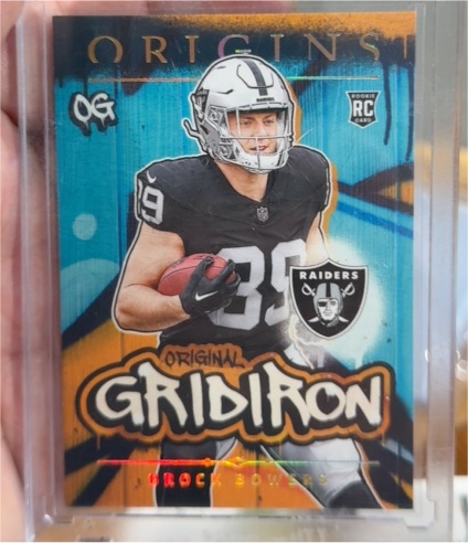 2024 Panini Origins Original Gridiron #4 Brock Bowers — front