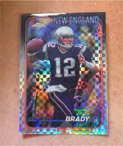 2024 Topps Chrome #120 Tom Brady — front