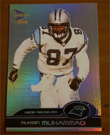 2000 Pacific Prism #87 Muhsin Muhammad — front