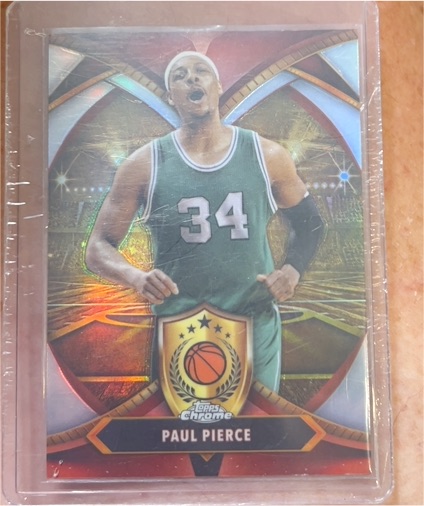 2024-25 Topps Chrome Ball of Duty #BOD-17 Paul Pierce — front