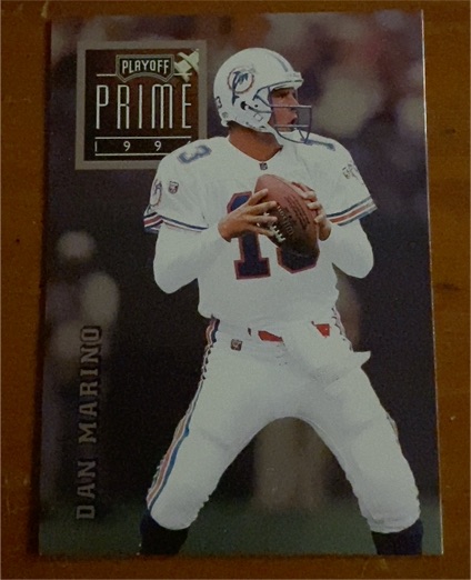 1996 Playoff Prime #126 Dan Marino — front