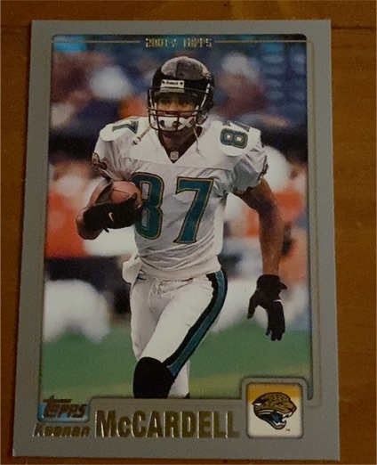 2001 Topps #214 Keenan McCardell — front