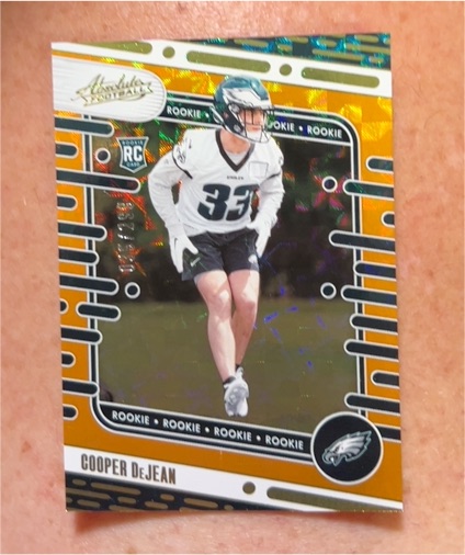 2024 Panini Absolute #140 Cooper DeJean — front
