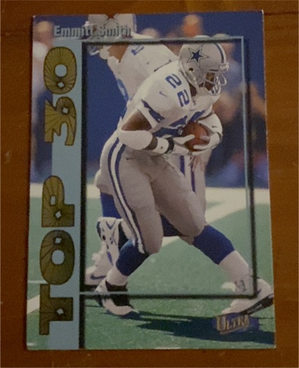 1998 Fleer Ultra Top 30 #17TT Emmitt Smith — front