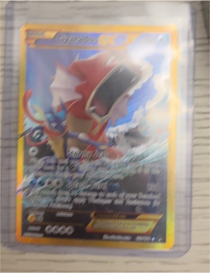 2016 Pokémon XY Breakpoint #123 Gyarados EX — front