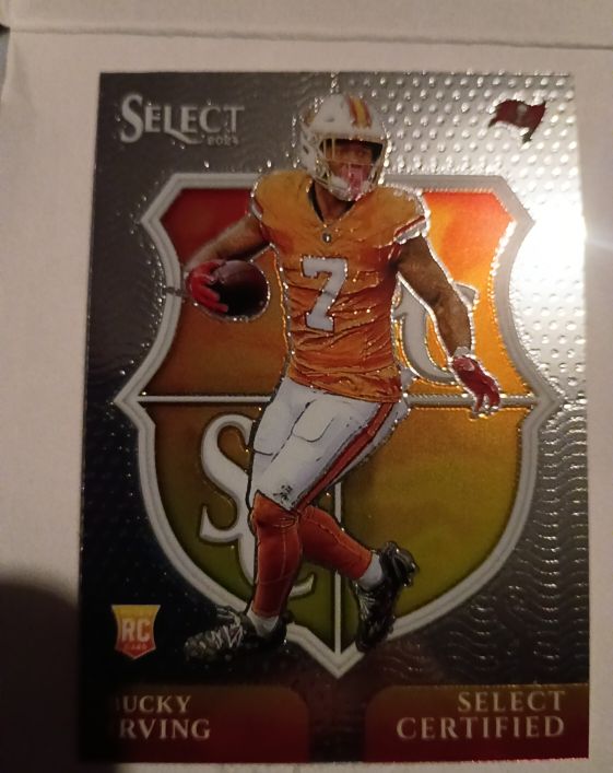 2024 Panini Select #21 Bucky Irving Select Certified Rookies — front