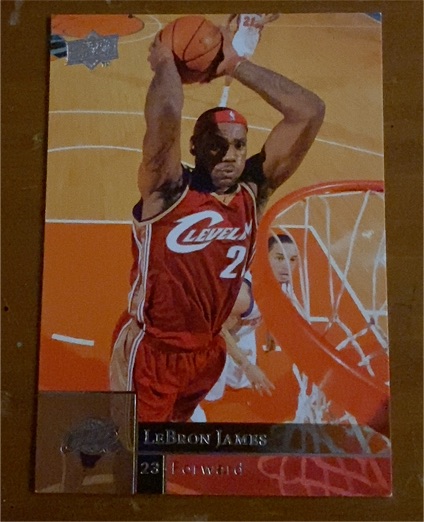 2009-10 Upper Deck #28 LeBron James — front