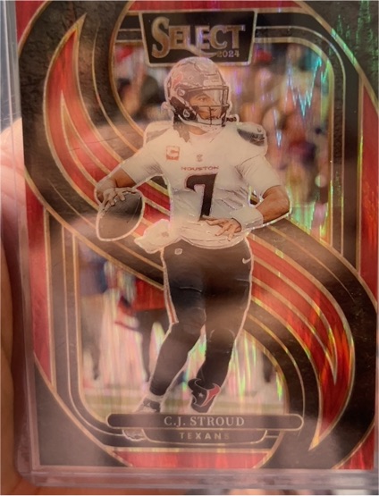 2024 Panini Select #128 C.J. Stroud Houston Texans — front