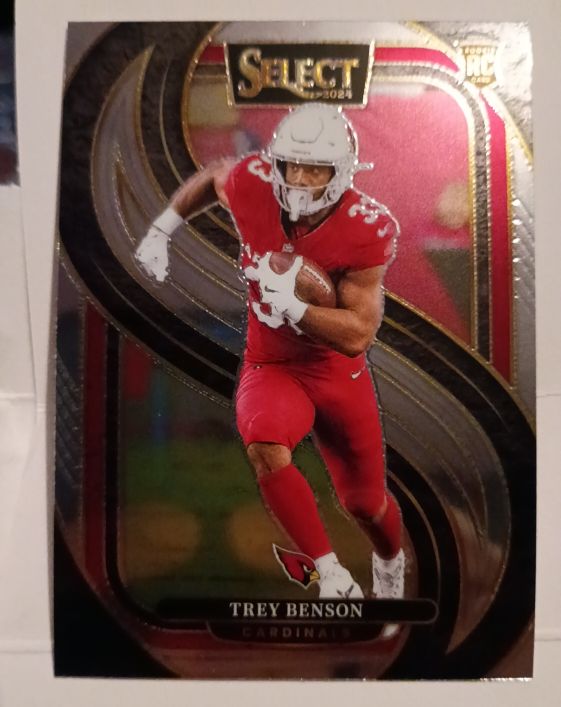 2024 Panini Select Premier Level #198 Trey Benson Rookie — front