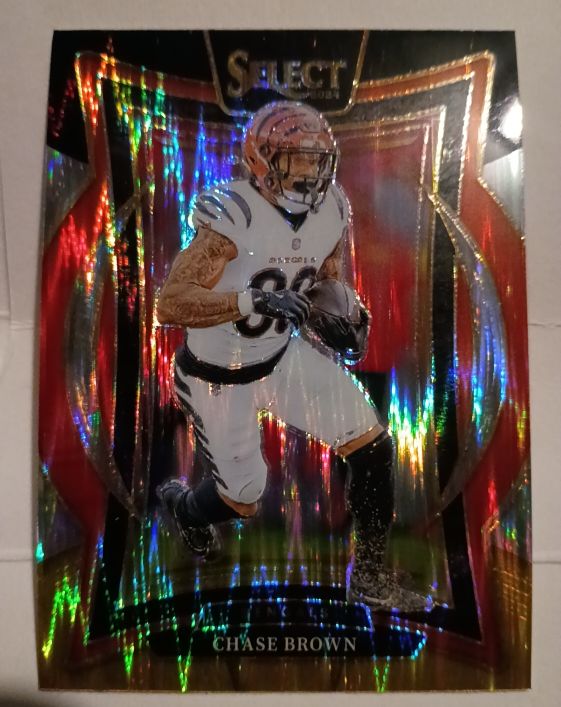 2024 Panini Select Concourse #18 Chase Brown — front