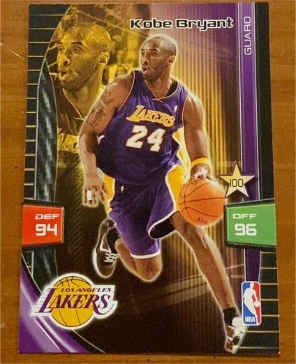 2009-10 Panini Adrenalyn XL #100 Kobe Bryant — front