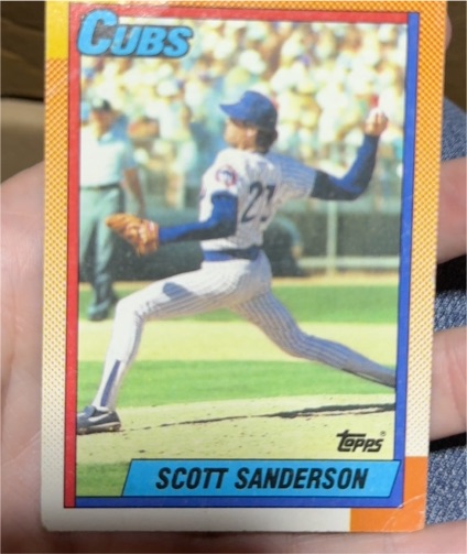 1990 Topps #67 Scott Sanderson — front