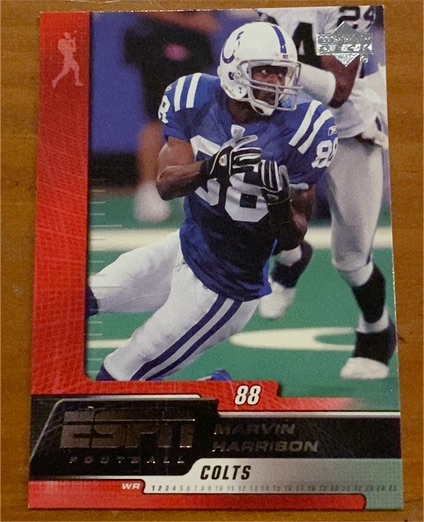2005 Upper Deck ESPN #88 Marvin Harrison — front