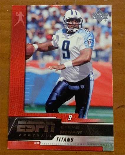 2005 Upper Deck ESPN #95 Steve McNair — front