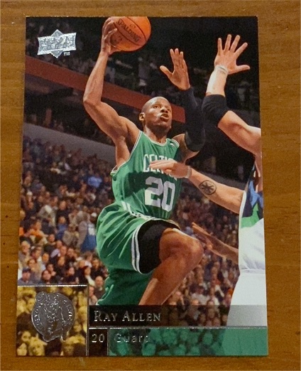 2009-10 Upper Deck #9 Ray Allen Boston Celtics — front