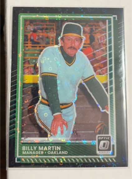 2025 Donruss Optic #68 Billy Martin — front