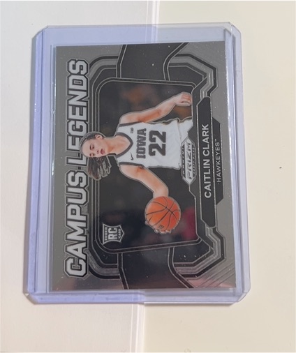 2024 Panini Prizm Draft Picks Campus Legends #5 Caitlin Clark — front