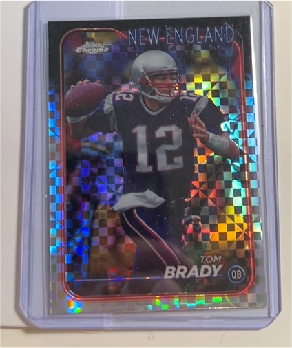 2024 Topps Chrome #120 Tom Brady — front