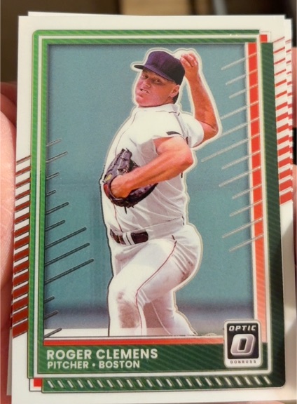 2025 Donruss Optic #17 Roger Clemens — front