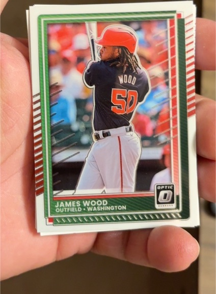2025 Donruss Optic #41 James Wood — front