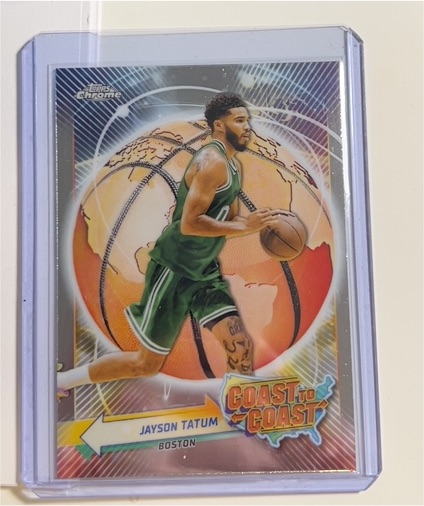 2023-24 Topps Chrome #CC-2 Jayson Tatum — front