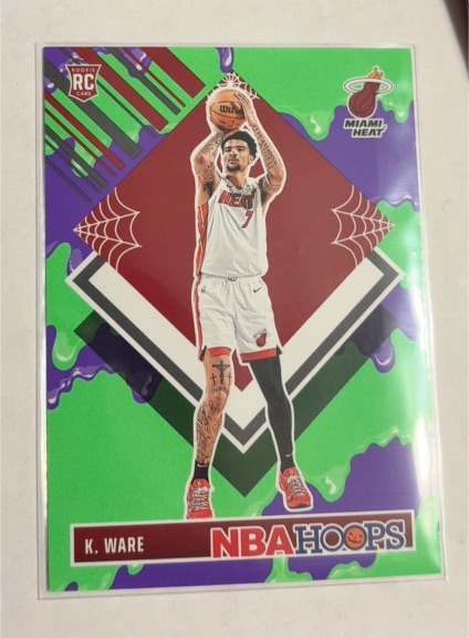 2024-25 Panini NBA Haunted Hoops #300 Kel'el Ware — front