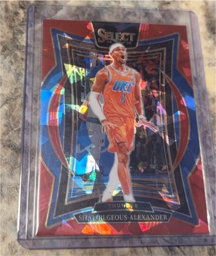 2024-25 Panini Select #36 Shai Gilgeous-Alexander — front