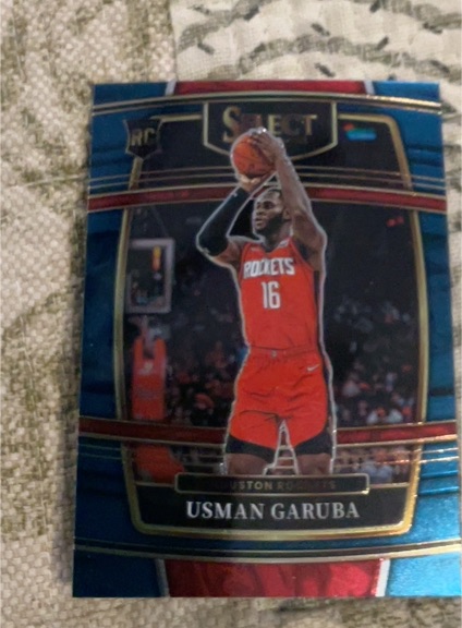 2021-22 Panini Select #56 Usman Garuba Rookie — front