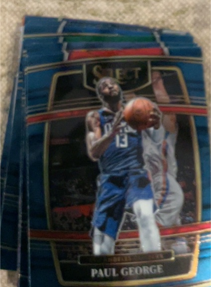 2021-22 Panini Select #14 Paul George — front