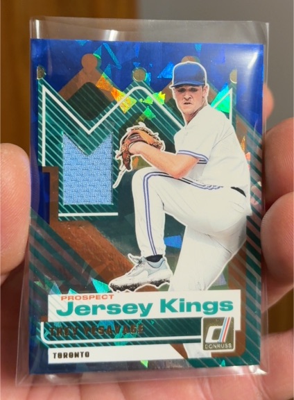 2025 Donruss Prospect Jersey Kings #PJK-TY Trey Yesavage — front