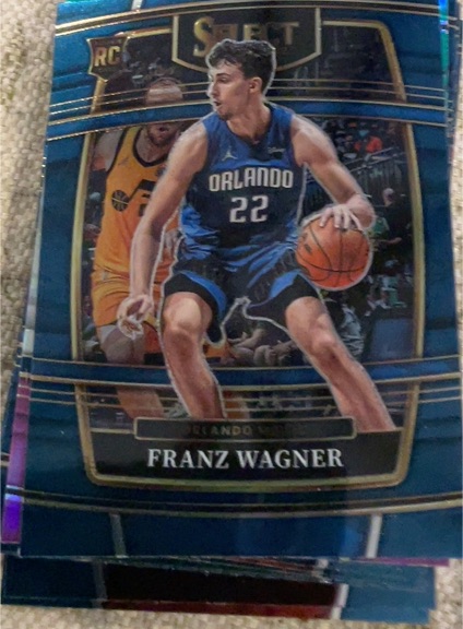 2021-22 Panini Select Basketball #15 Franz Wagner — front