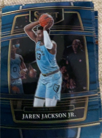 2021-22 Panini Select #57 Jaren Jackson Jr. — front