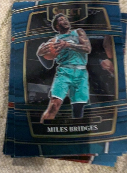2021-22 Panini Select #42 Miles Bridges — front